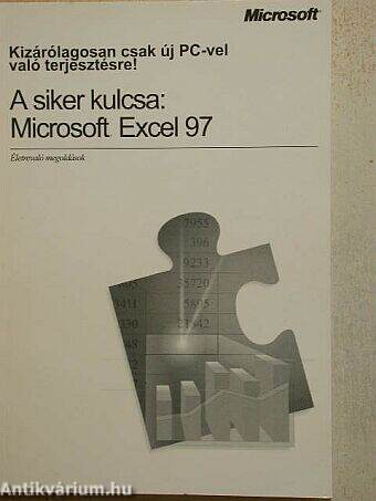 A siker kulcsa: Microsoft Excel 97