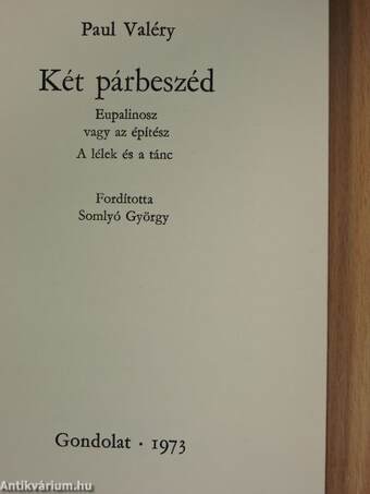 Két párbeszéd