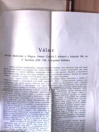 Századok 1911. január-december/A Magyar Történelmi Társulat névkönyve 1910