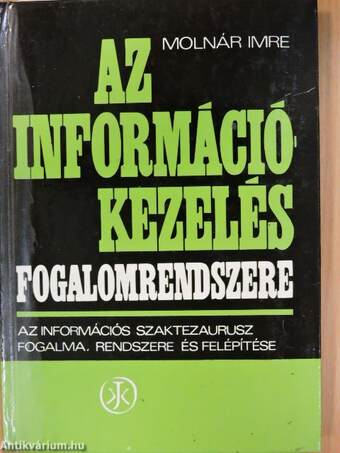 Az információkezelés fogalomrendszere