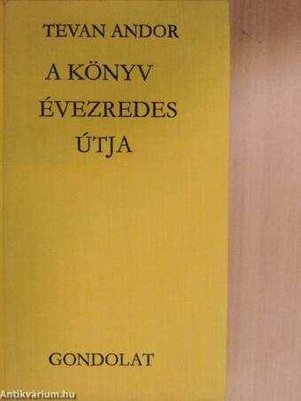 A könyv évezredes útja