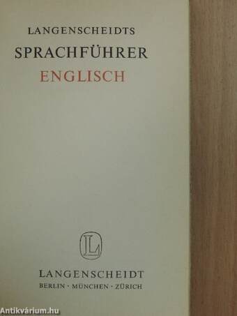 Langenscheidts Sprachführer Englisch