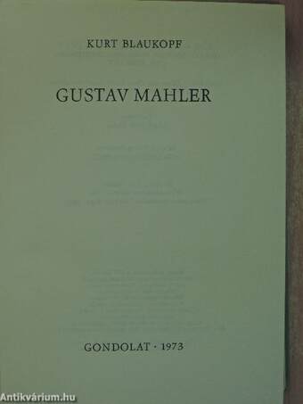 Gustav Mahler