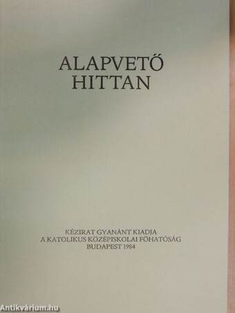 Alapvető hittan