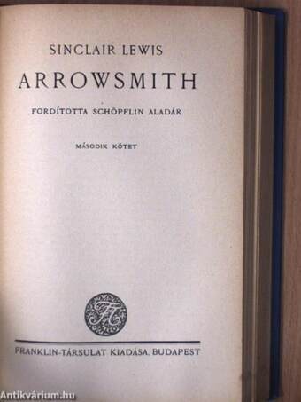 Arrowsmith I-II.