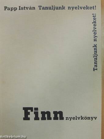 Finn nyelvkönyv