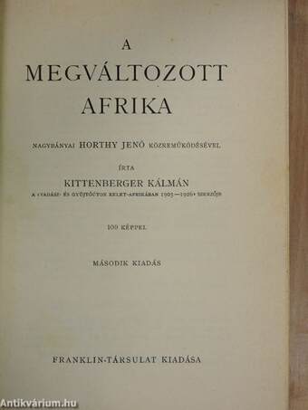 A megváltozott Afrika