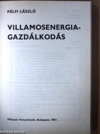 Villamosenergia-gazdálkodás