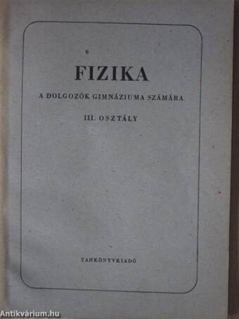 Fizika III.