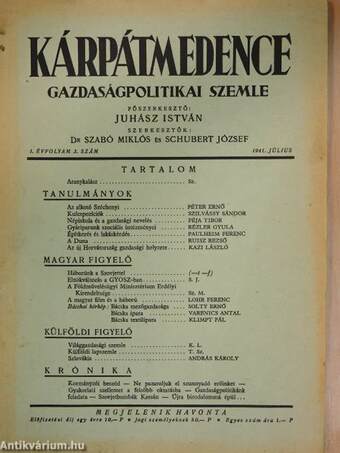 Kárpátmedence 1941. július