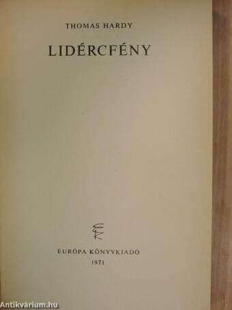 Lidércfény