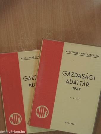 Gazdasági adattár 1967. I-II.