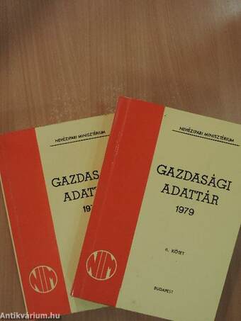 Gazdasági Adattár 1979. I-II.