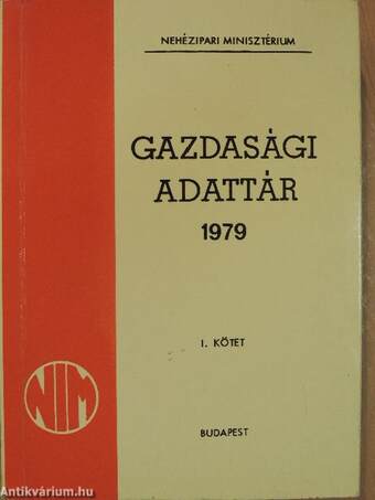 Gazdasági Adattár 1979. I-II.