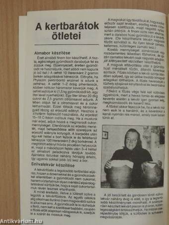 Kerti Kalendárium 1991. szeptember