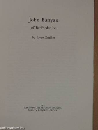 John Bunyan of Bedfordshire