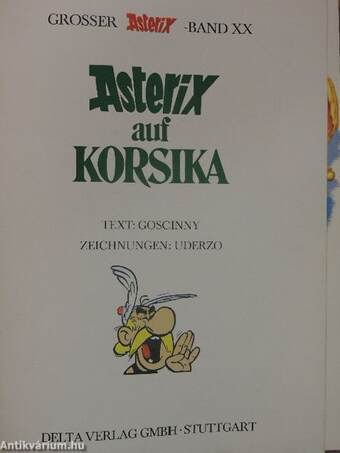 Asterix auf Korsika