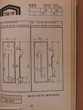 Fém-Tip építési rendszer - Épületgépészet II.