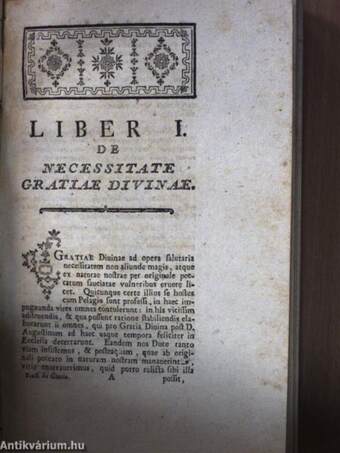 De religione revelata eius regulis et virtutibus praecipuis I-III./De deo et divinis eius attributis I-III./De augustissimis trinitatis et incarnationis mysteriis I-II./De gratia christi I-IV.