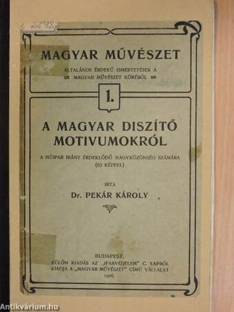 A magyar diszítő motivumokról