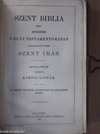 Szent Biblia