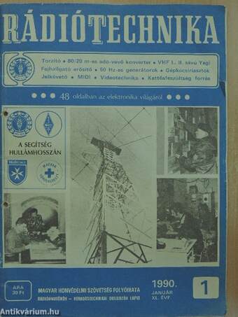 Rádiótechnika 1990. (nem teljes évfolyam)