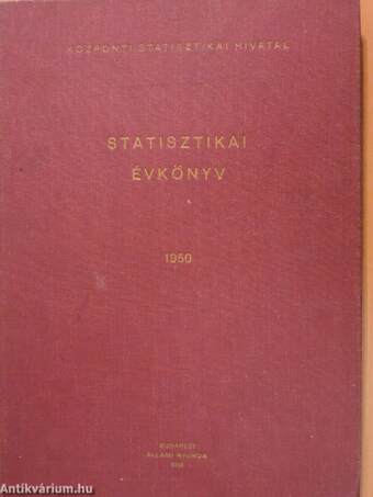 Statisztikai évkönyv 1950