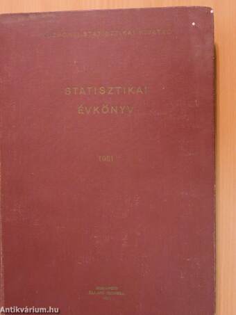 Statisztikai évkönyv 1951