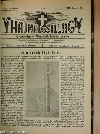 Hajnalcsillag 1940. (nem teljes évfolyam)