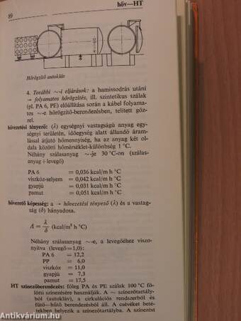 Vegyiszál minilexikon