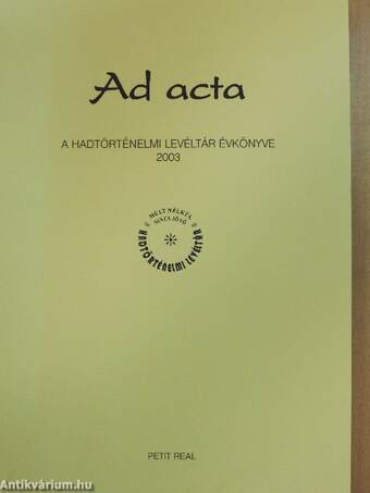 Ad acta 2003