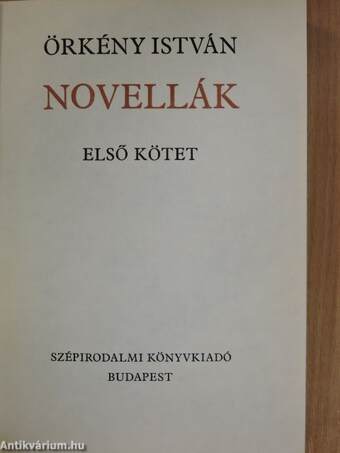 Novellák I. (töredék)