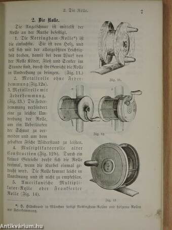 Taschenbuch der Angelfischerei (gótbetűs)