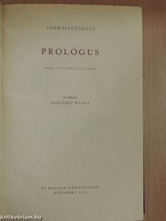 Prológus