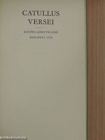 Catullus versei