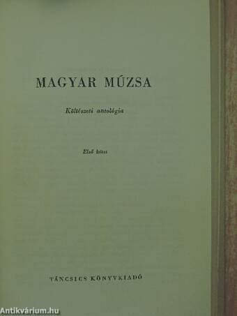 Magyar Múzsa I-II.