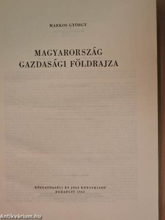 Magyarország gazdasági földrajza