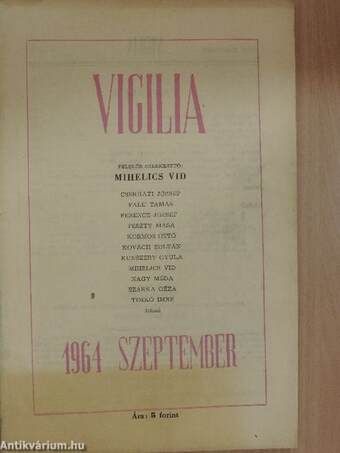 Vigilia 1964. szeptember