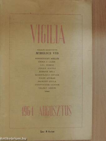 Vigilia 1964. augusztus