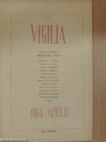 Vigilia 1964. április