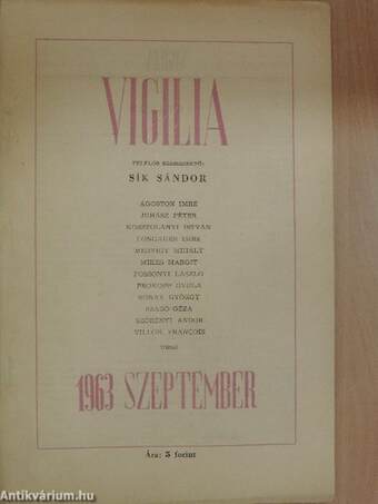 Vigilia 1963. szeptember