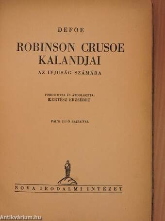 Robinson Crusoe kalandjai