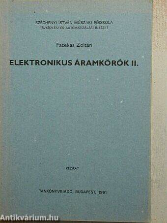 Elektronikus áramkörök II.