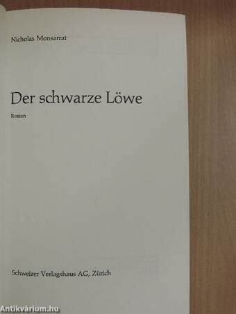 Der schwarze Löwe