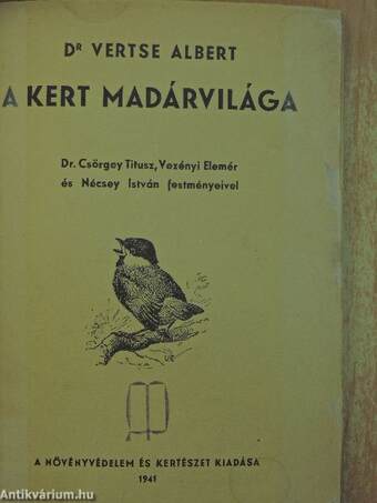 A kert madárvilága