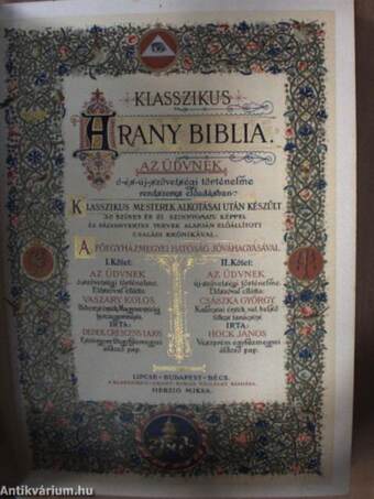 Klasszikus Arany Biblia I. 