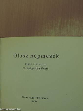 Olasz népmesék