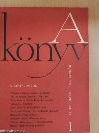 A Könyv 1964. január