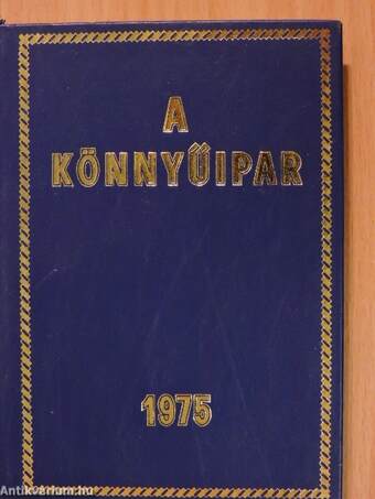 A könnyűipar 1975