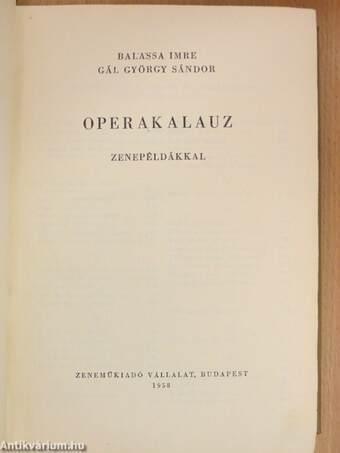 Operakalauz